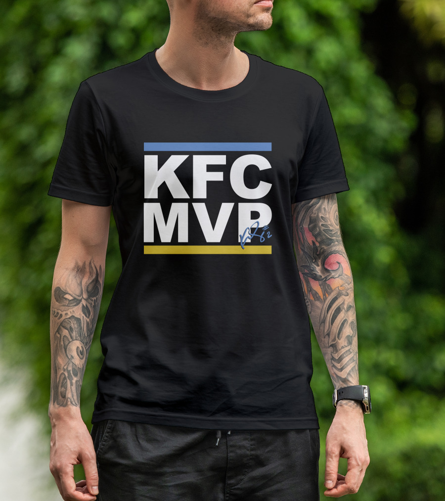 BreakingT Kahleah Copper KFC MVP Basketball Champion Signature T-Shirt