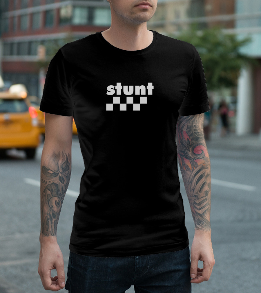 Stunt Patches Werka Toja Racing Checkered T-Shirt
