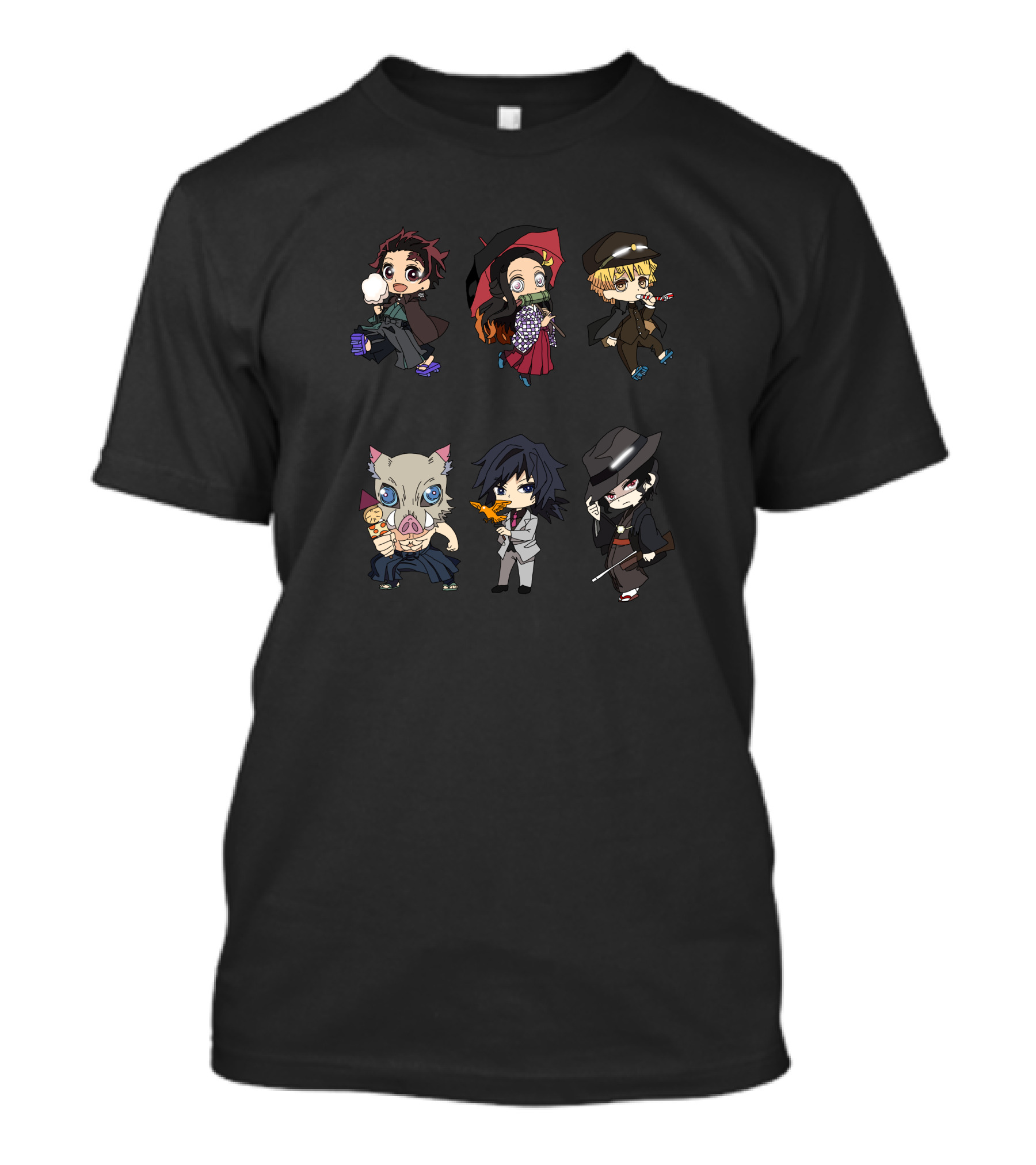 Chibi Demon Slayer Characters Collection T-Shirt
