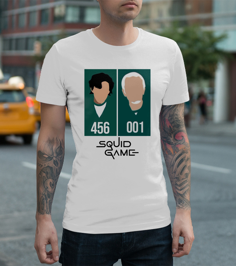 Squid Game Hero 456 001 Pair T-Shirt