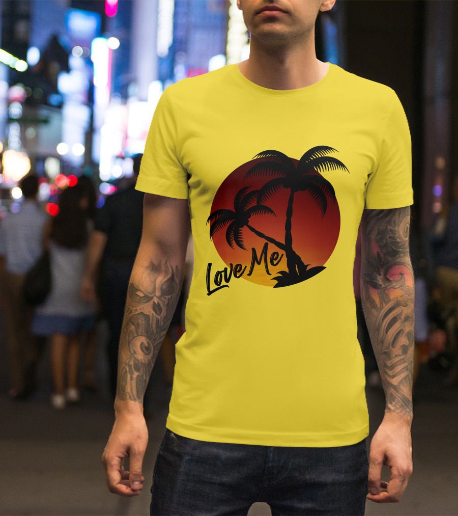 Love Me Sunset Palm Trees T-Shirt
