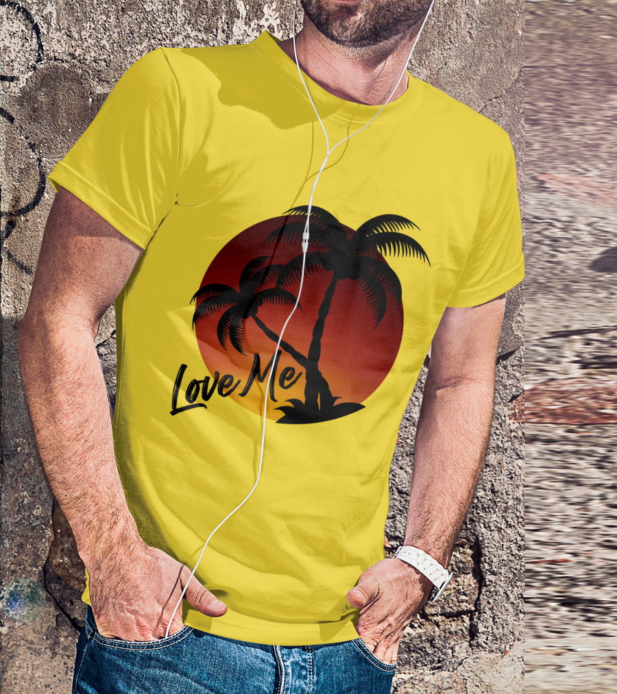 Love Me Sunset Palm Trees T-Shirt