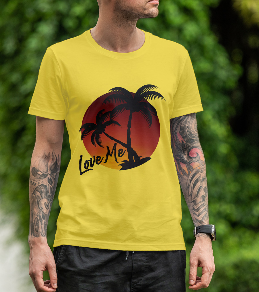 Love Me Sunset Palm Trees T-Shirt