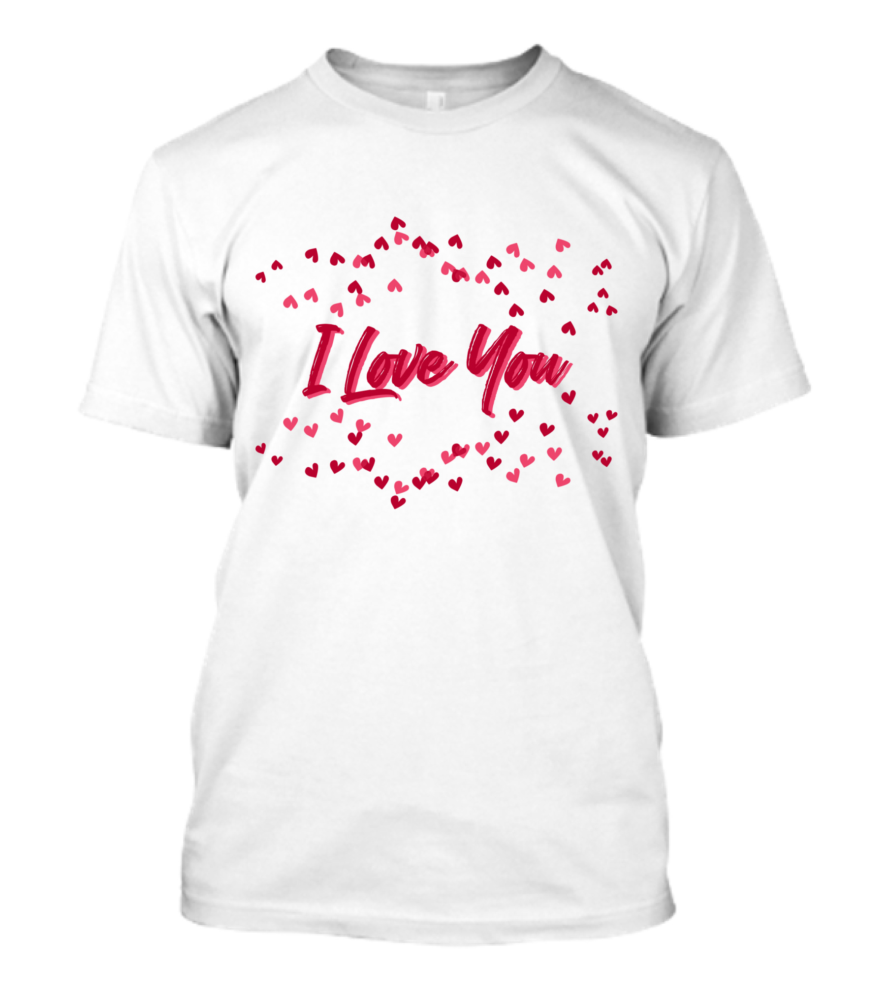 I Love You Surrounded By Small Hearts T-Shirt