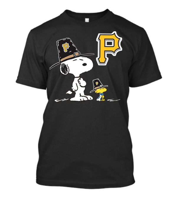 Snoopy Pittsburgh Pirates Thanksgiving Hat Peanuts T-Shirt