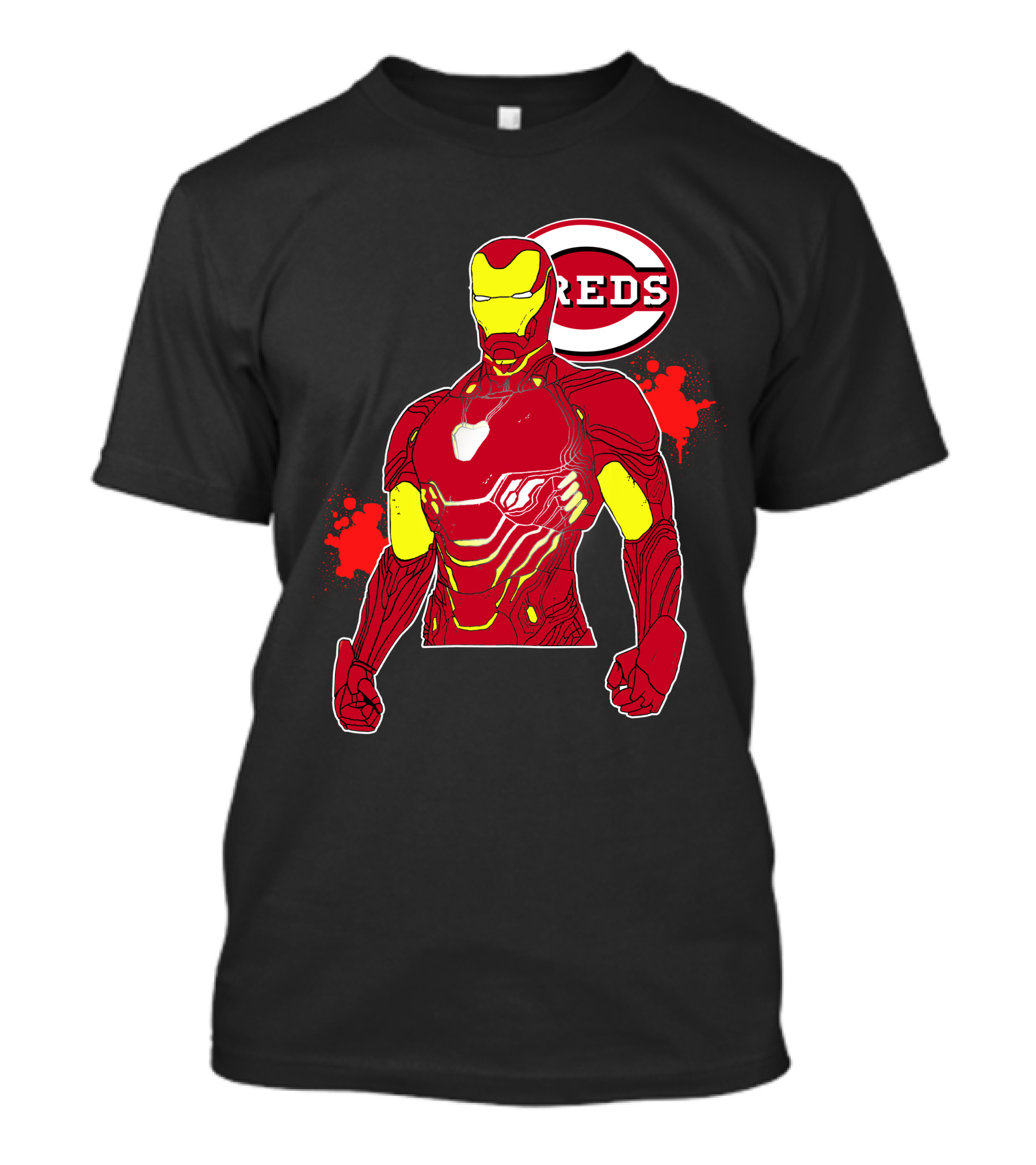 Iron Man Cincinnati Reds Collaboration T-Shirt
