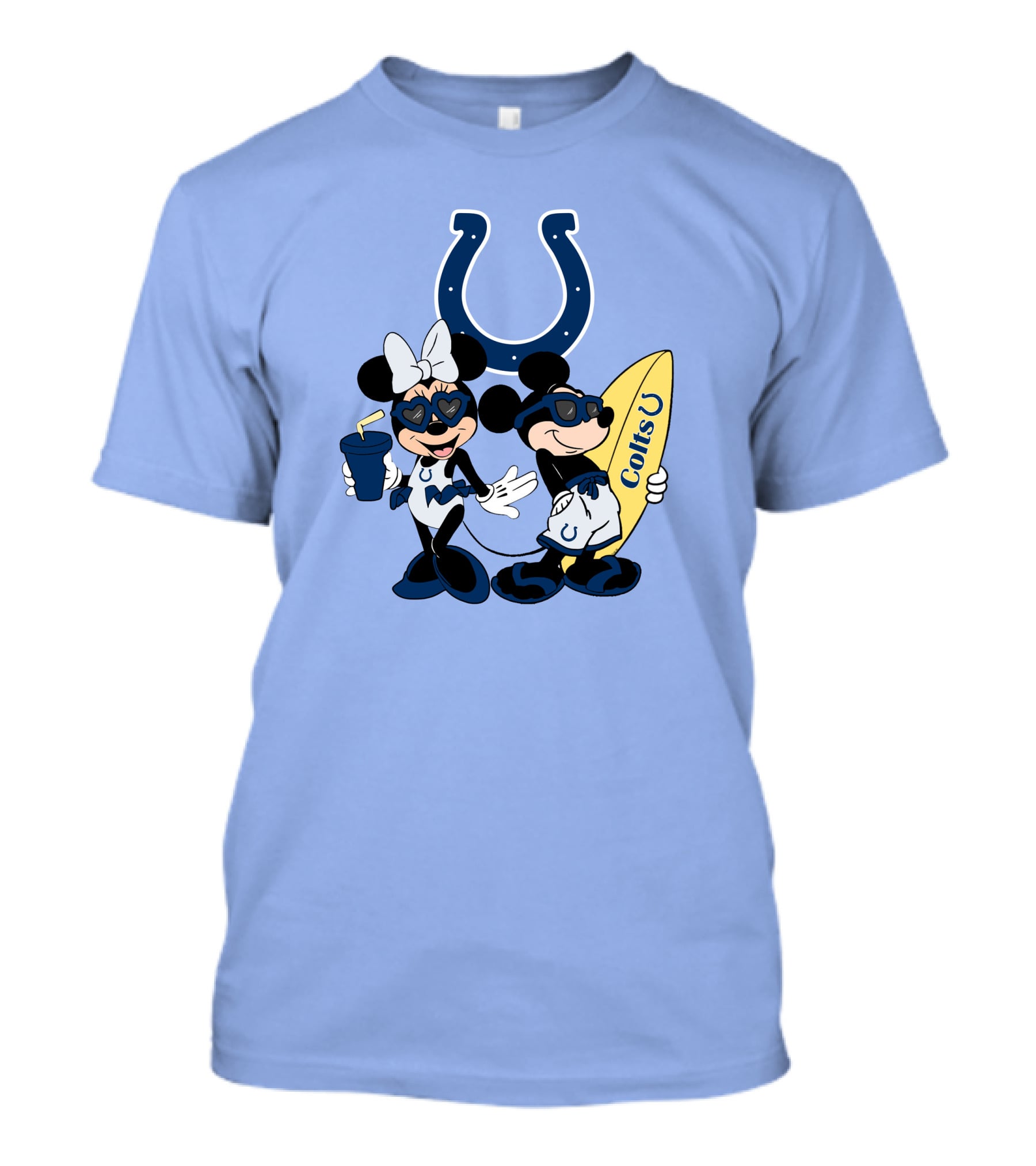 Colts Mickey Happy Vacation Colts U T-Shirt