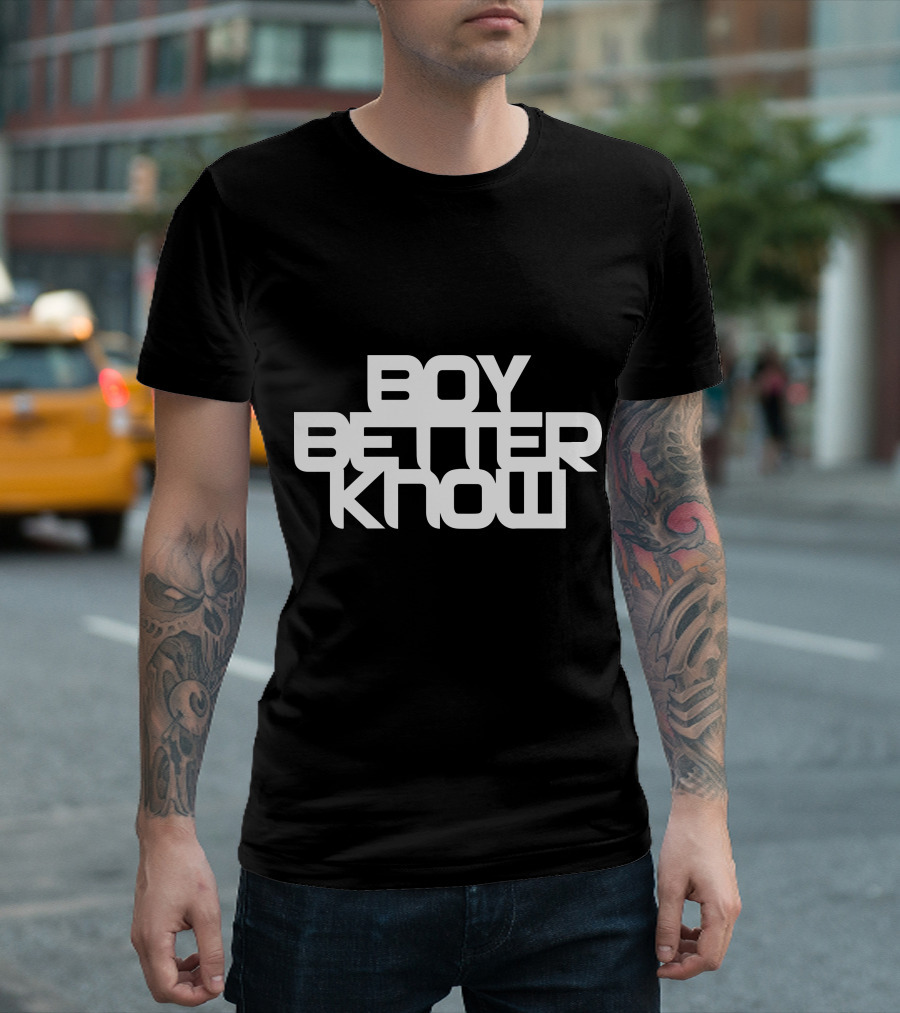 Boy Better Know Grime Collective Logo Hoodie Music Streetwear T-Shirt