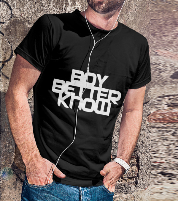 Boy Better Know Grime Collective Logo Hoodie Music Streetwear T-Shirt