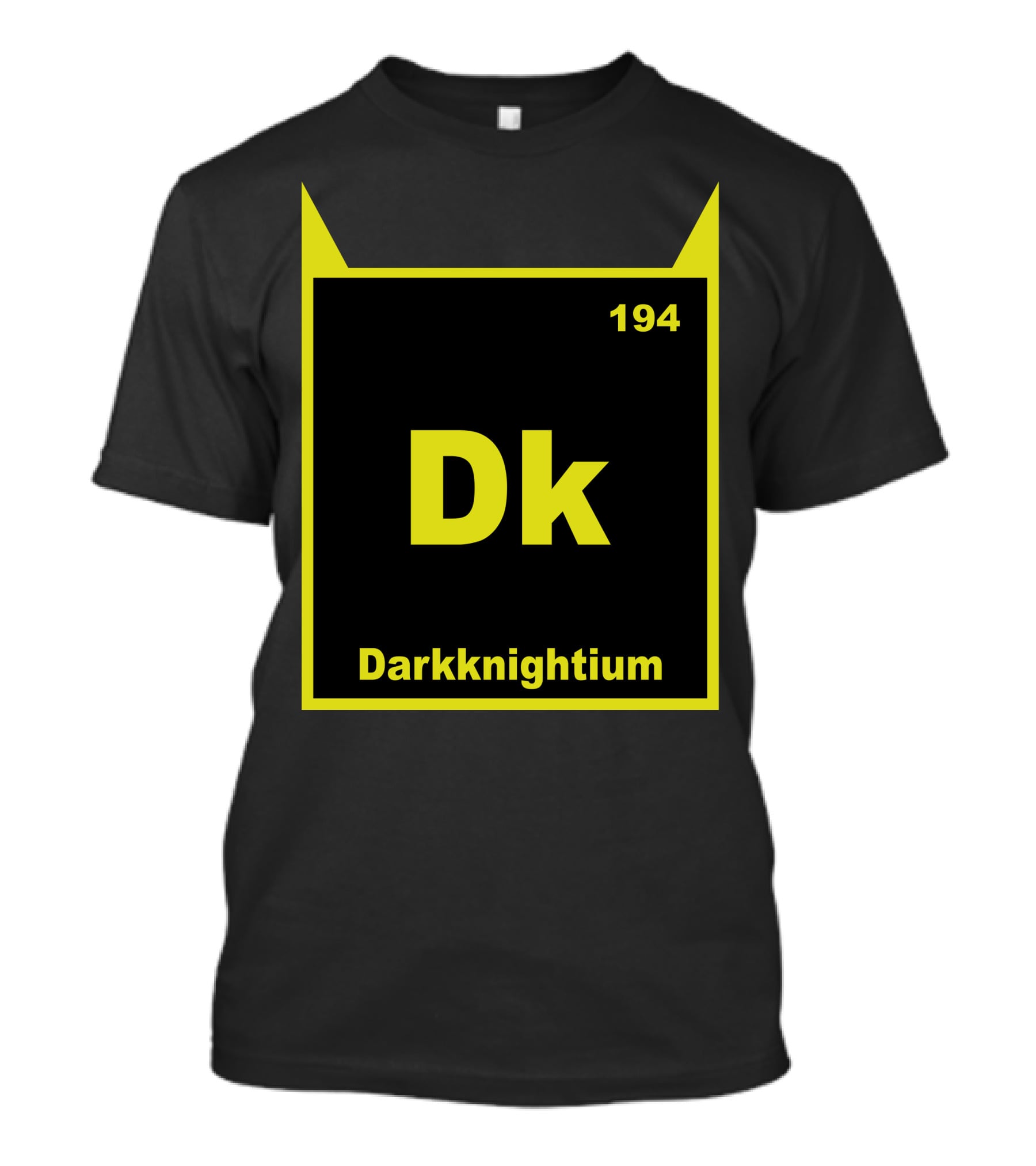 Darkknightium Dk 194 Element Batman Periodic Table T-Shirt