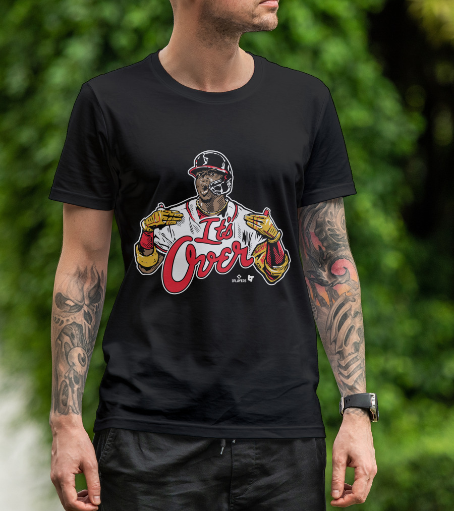 It's Over Baseball Illustration By 7Players And BT Skills T-Shirt