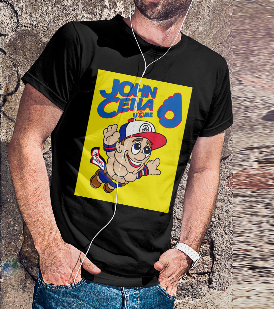JOHN CENA NEVER GIVE UP U C ME Mario T-Shirt