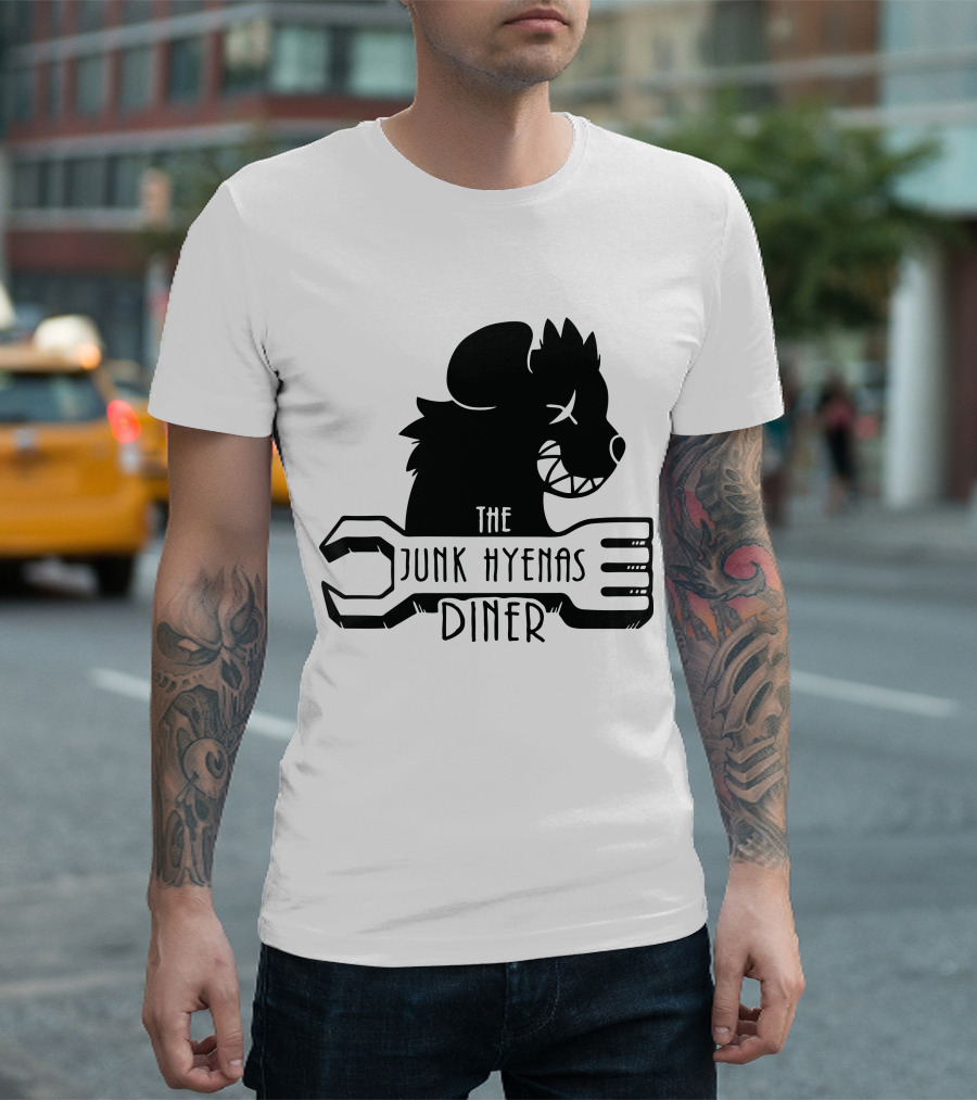 The Junk Hyenas Diner Wrench T-Shirt
