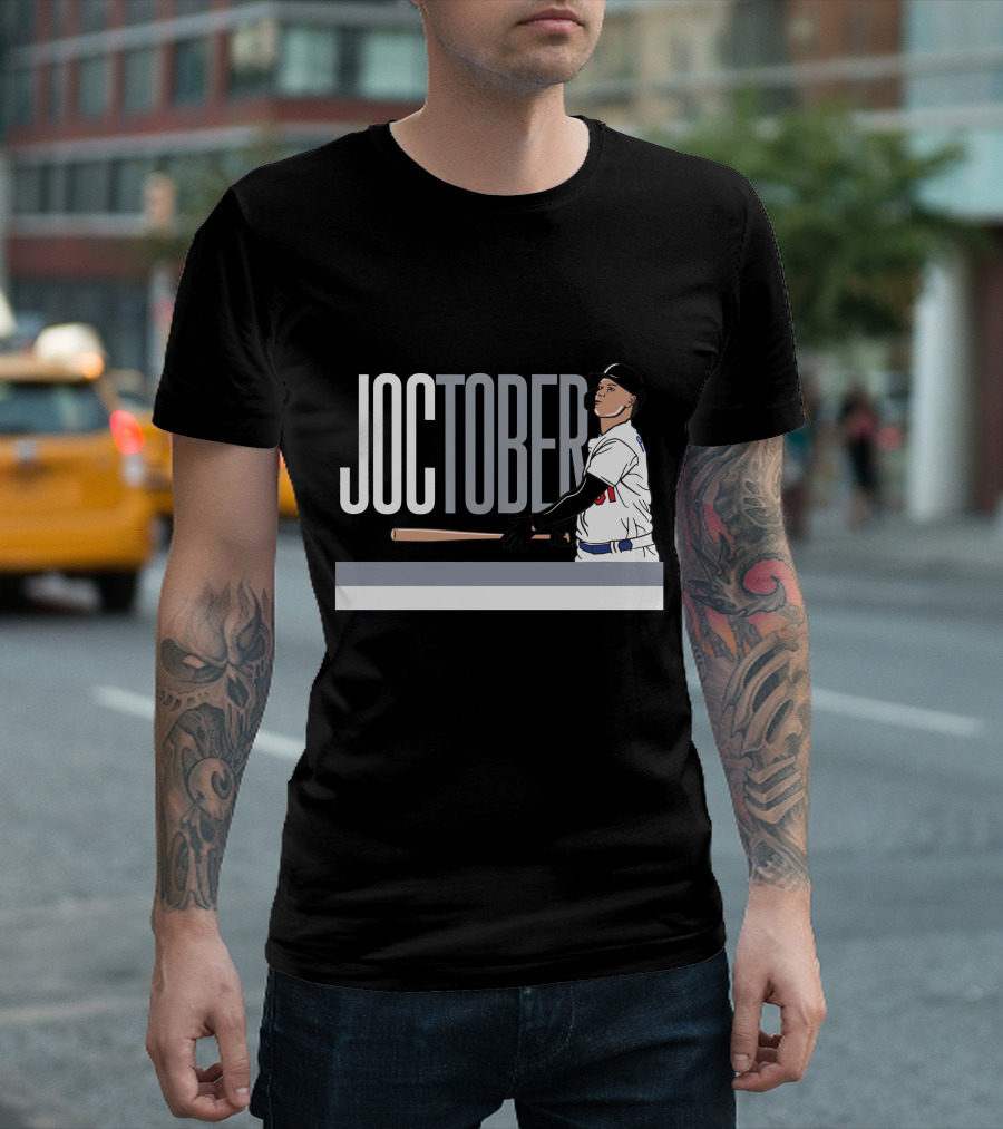 Joctober Baseball Player Batting Iconic Moment T-Shirt