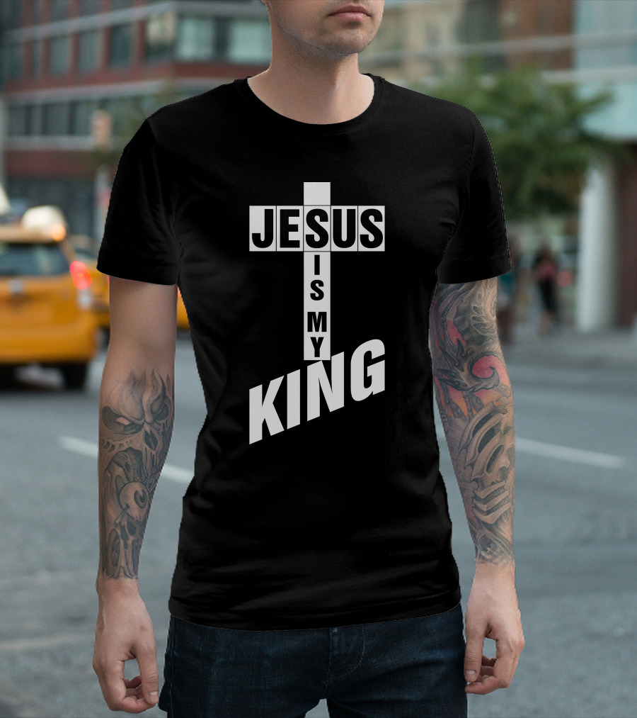 Jesus Is My King Cross T-Shirt