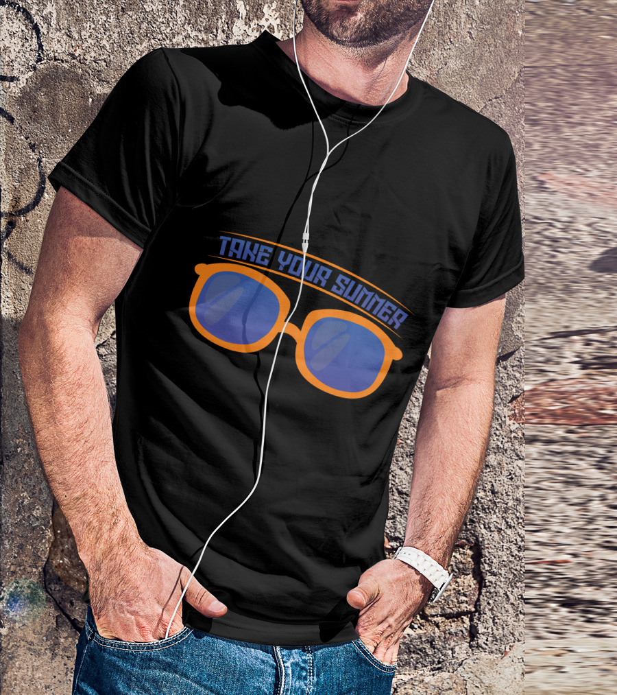 Take Your Summer Sunglasses Retro Vibes T-Shirt