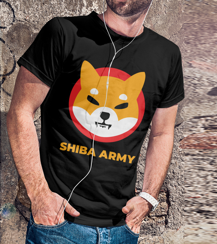 Shiba Army Dog T-Shirt