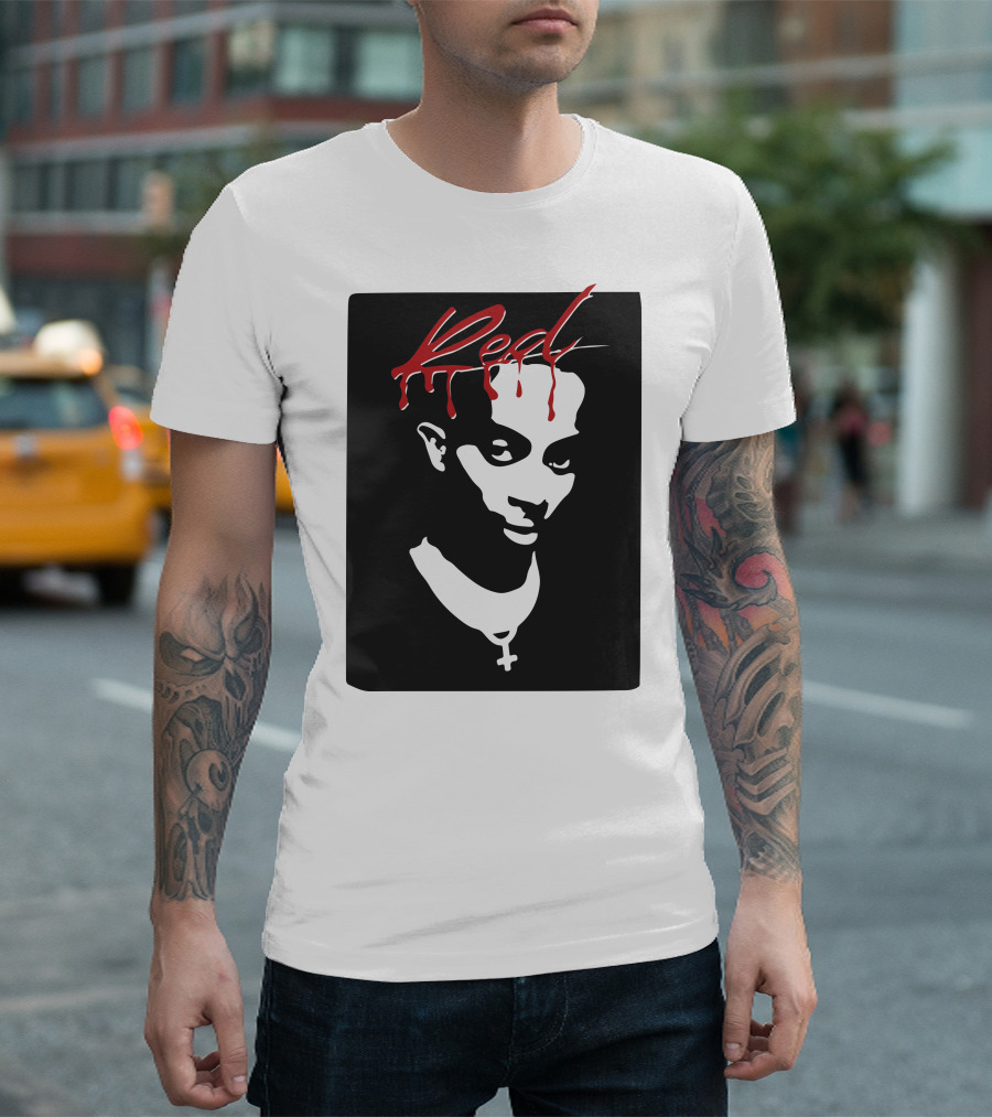 Playboi Carti Whole Lotta Red Dripping Face T-Shirt