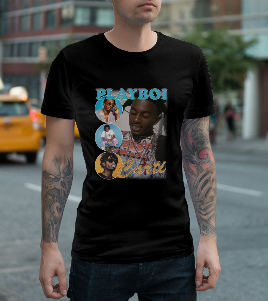 Playboi Carti Bootleg Rap Aesthetic Vibes T-Shirt