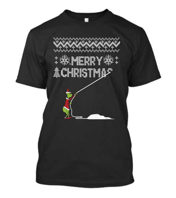 Merry Christmas Grinch Santa T-Shirt