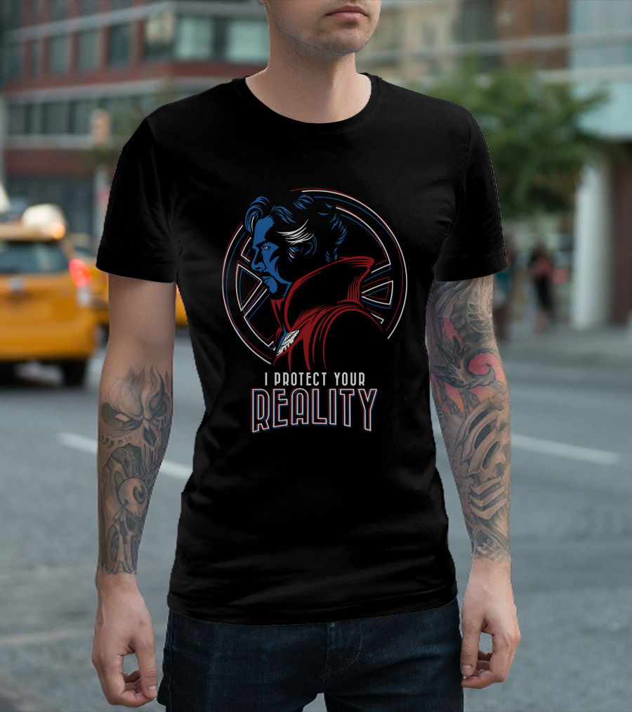 Doctor Strange Marvel I Protect Your Reality T-Shirt