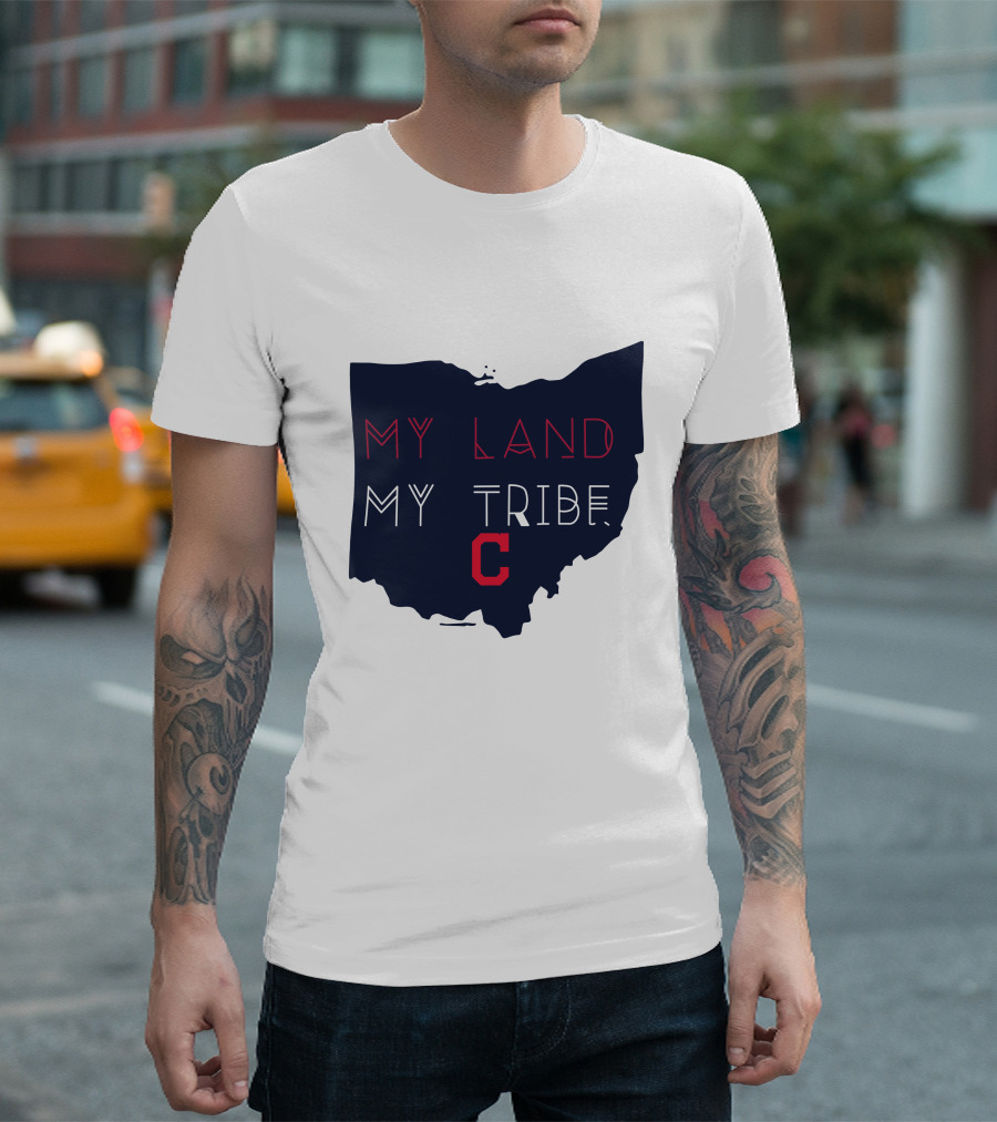 My Land My Tribe Cleveland C Indians T-Shirt