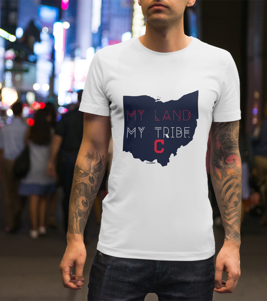 My Land My Tribe Cleveland C Indians T-Shirt