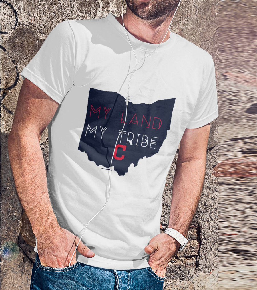 My Land My Tribe Cleveland C Indians T-Shirt