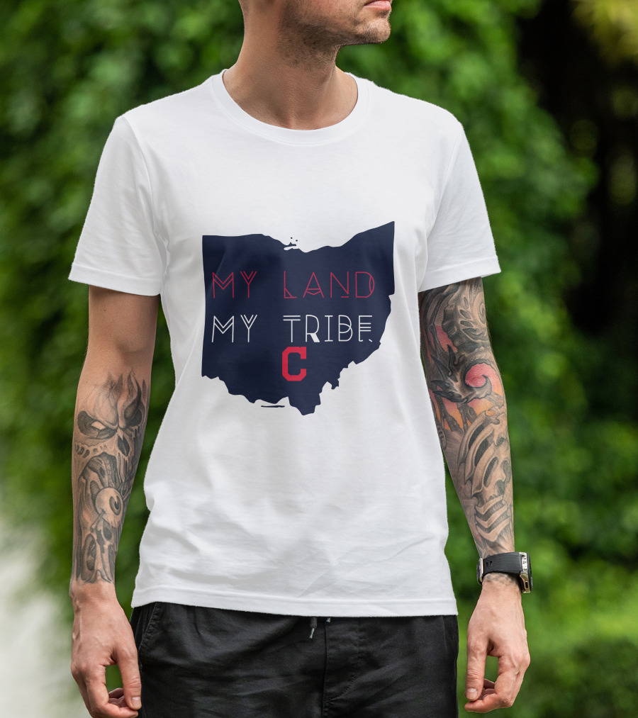 My Land My Tribe Cleveland C Indians T-Shirt