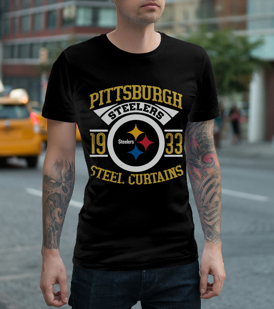 Pittsburgh Steelers Steel Curtains 1933 T-Shirt