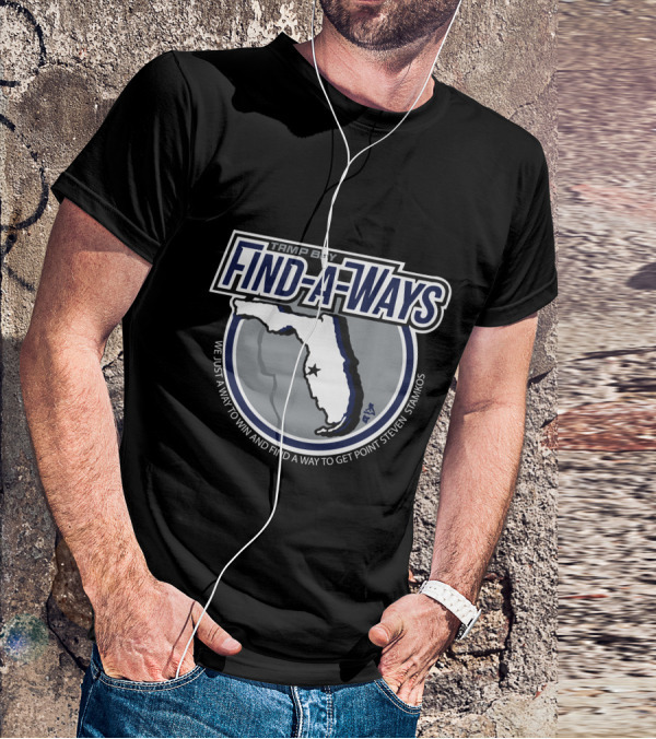 Tampa Bay Find-A-Ways We Just A Way To Win And Find A Way To Get Point Steven Stamkos T-Shirt