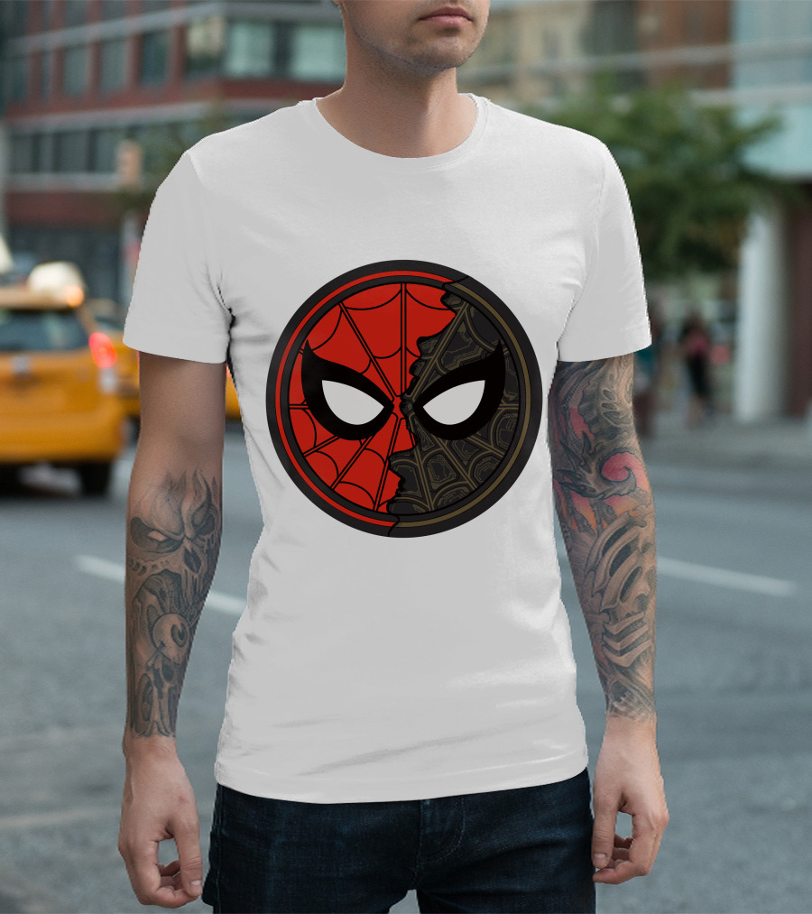 Spider-Man No Way Home Dual Mask T-Shirt