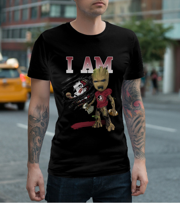 I Am Groot Florida State Seminoles Football T-Shirt
