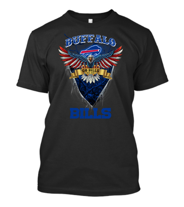 Buffalo Bills Go Bills Est. 1959 Nfl Us Eagle T-Shirt