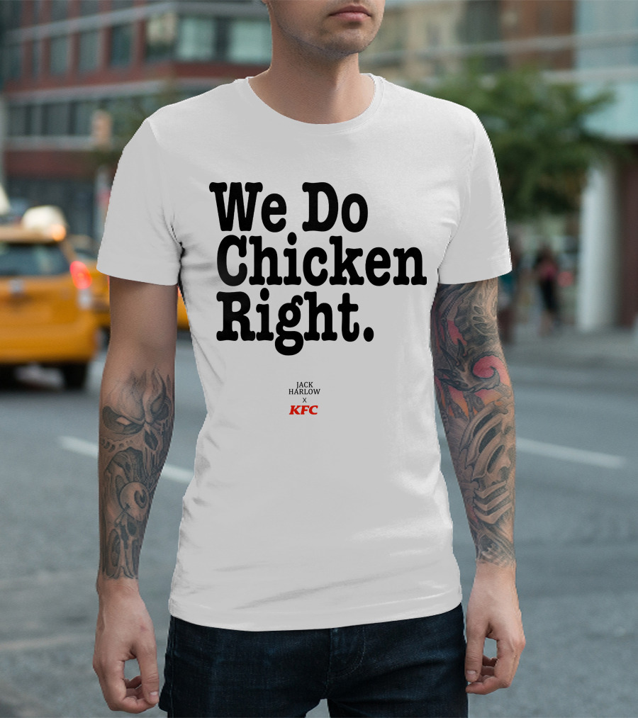 We Do Chicken Right Jack Harlow X KFC T-Shirt