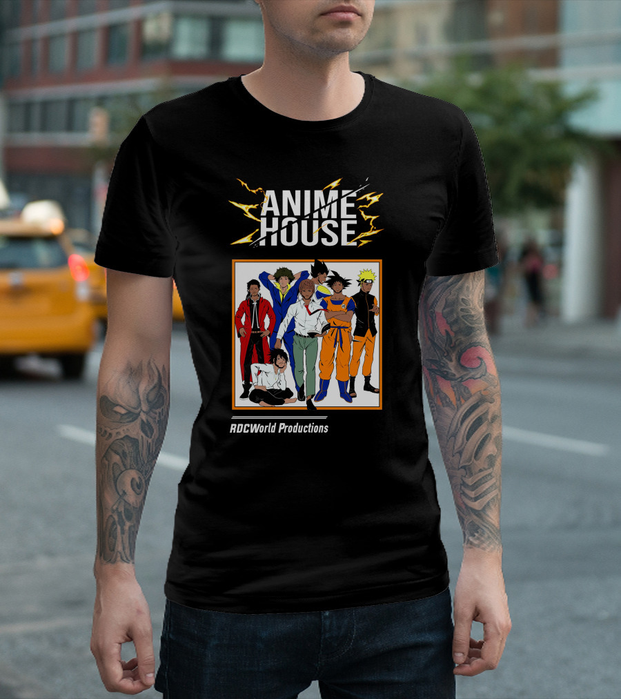 Anime House RDCWorld Productions Manga Characters T-Shirt