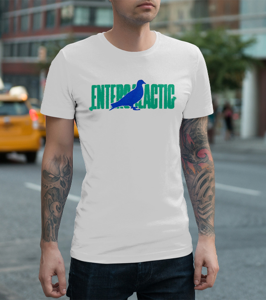 Entergalactic x Staple Pigeon Mr. Rager Pizza Collaboration T-Shirt