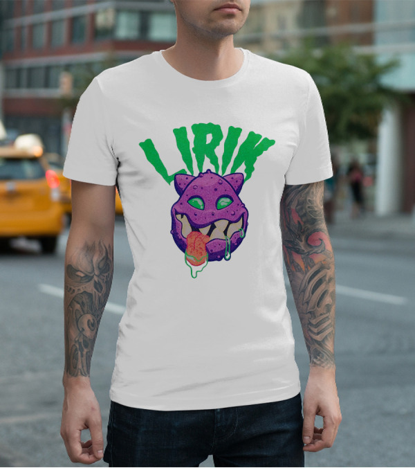 LIRIK JAWS LS Monster Head T-Shirt