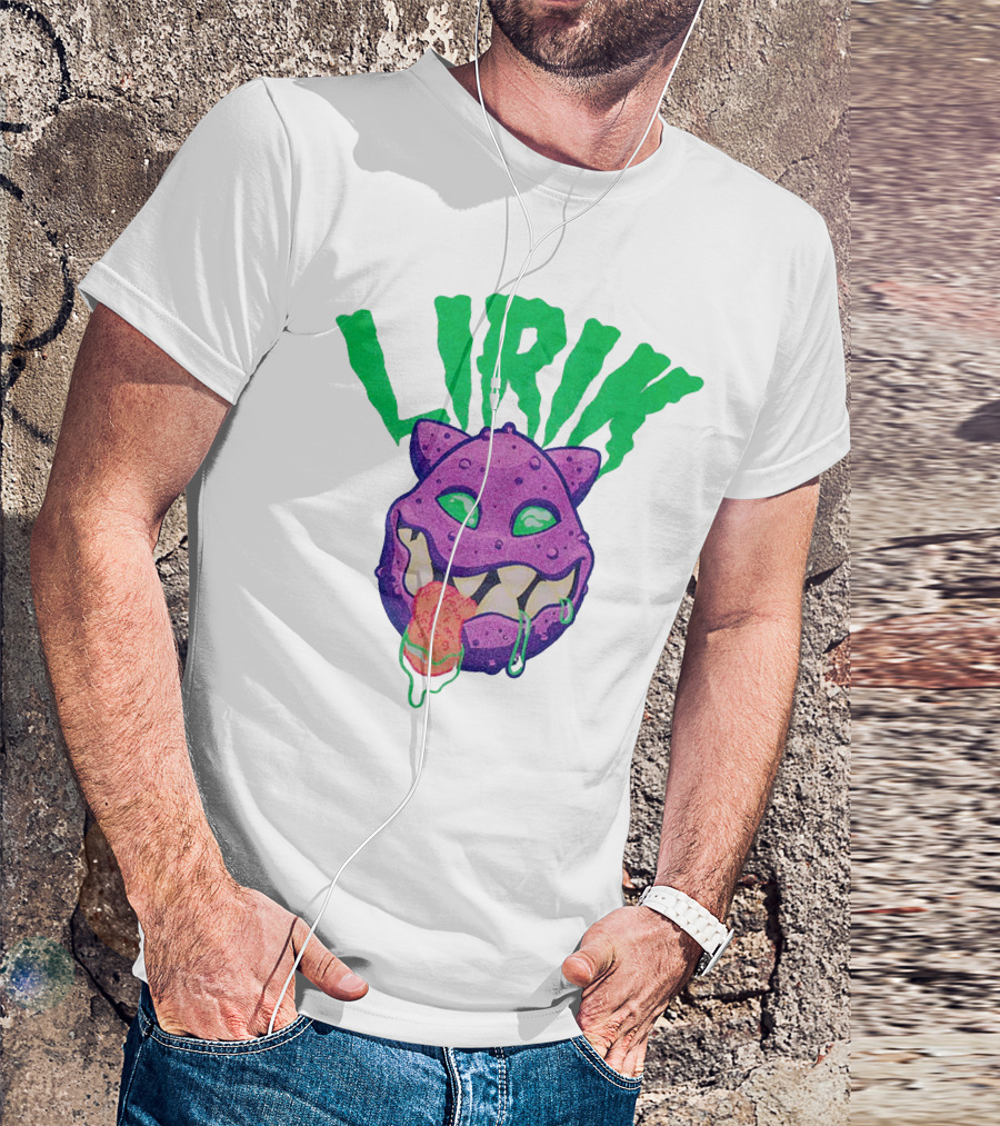 LIRIK JAWS LS Monster Head T-Shirt