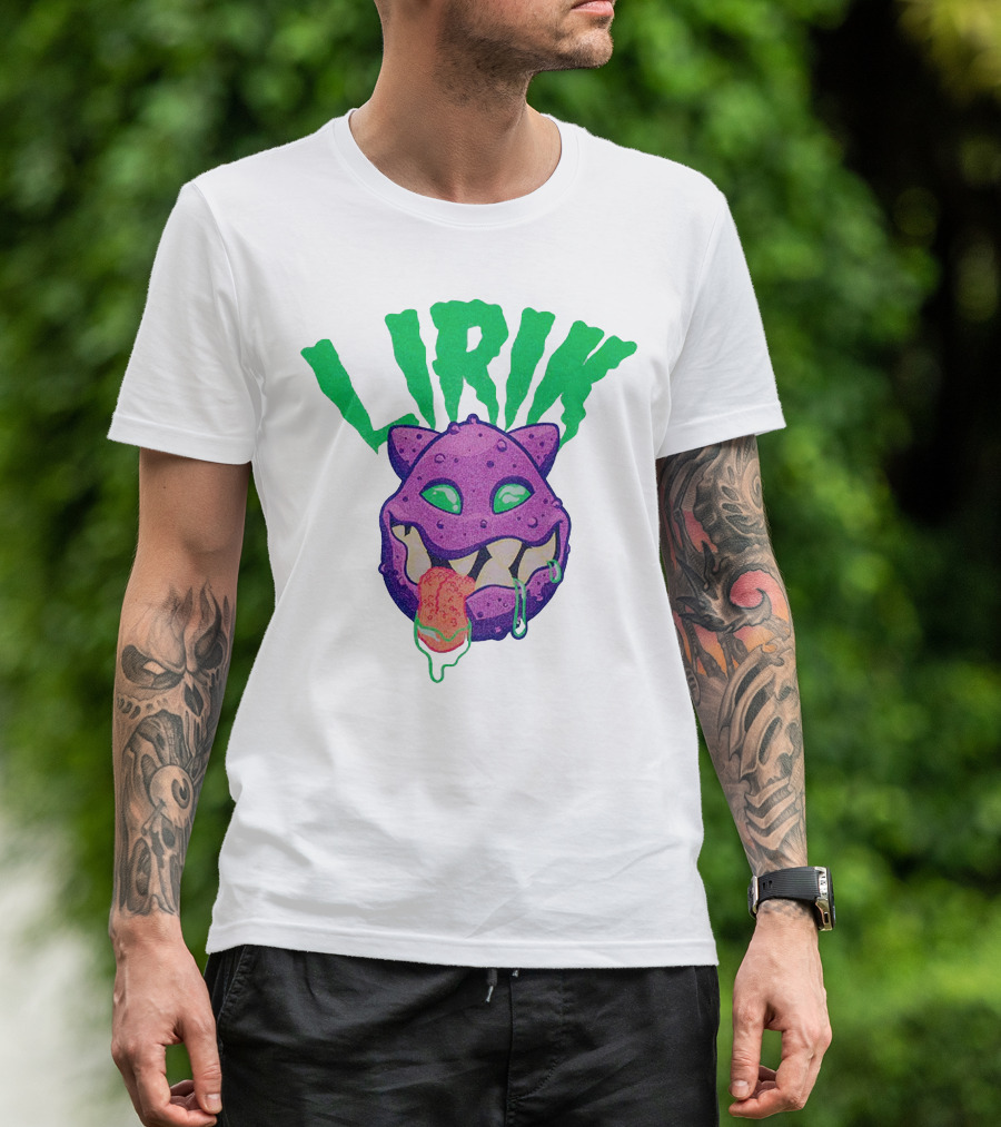 LIRIK JAWS LS Monster Head T-Shirt