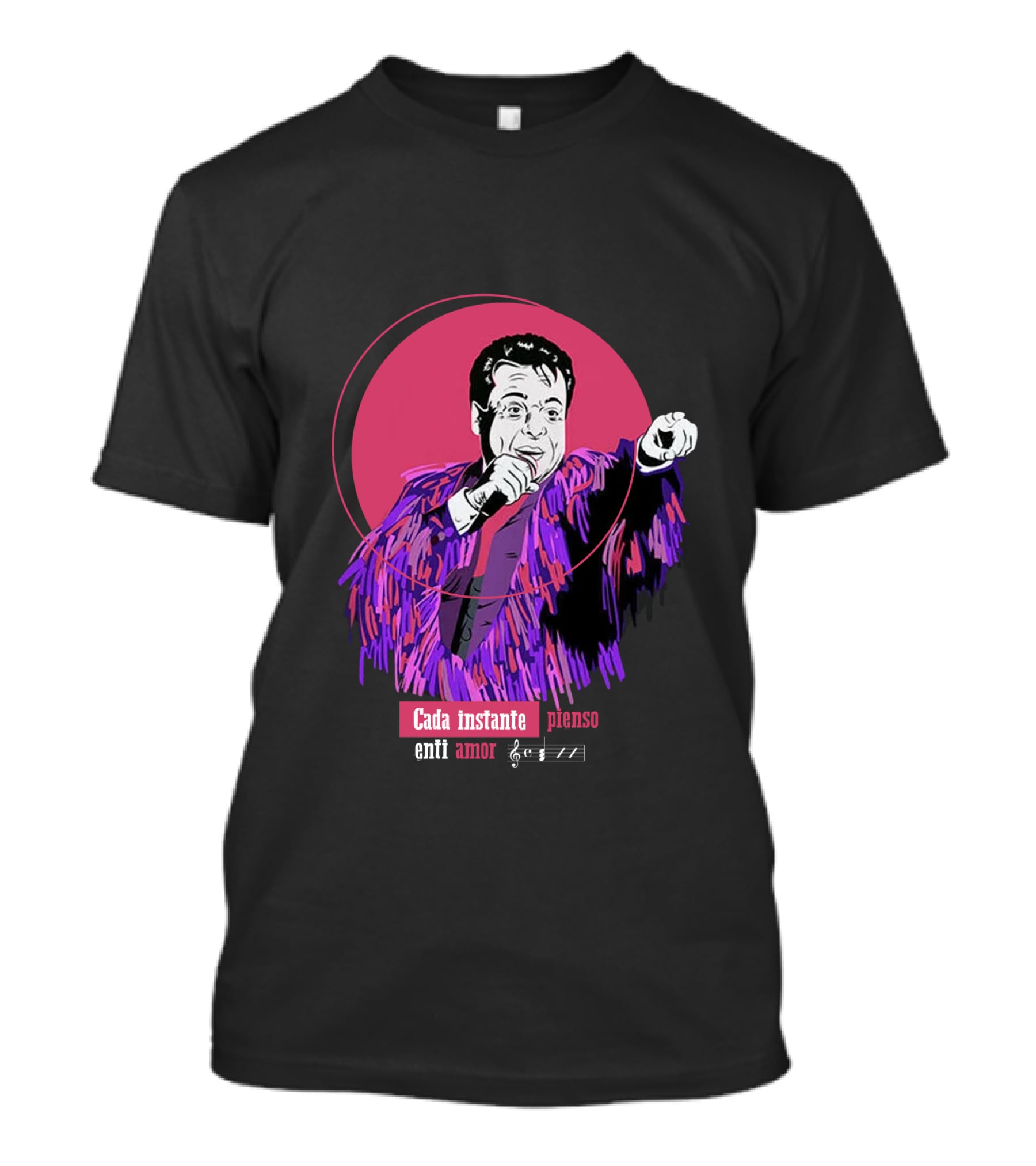 Cada Instante Pienso En Ti Amor Juan Gabriel T-Shirt