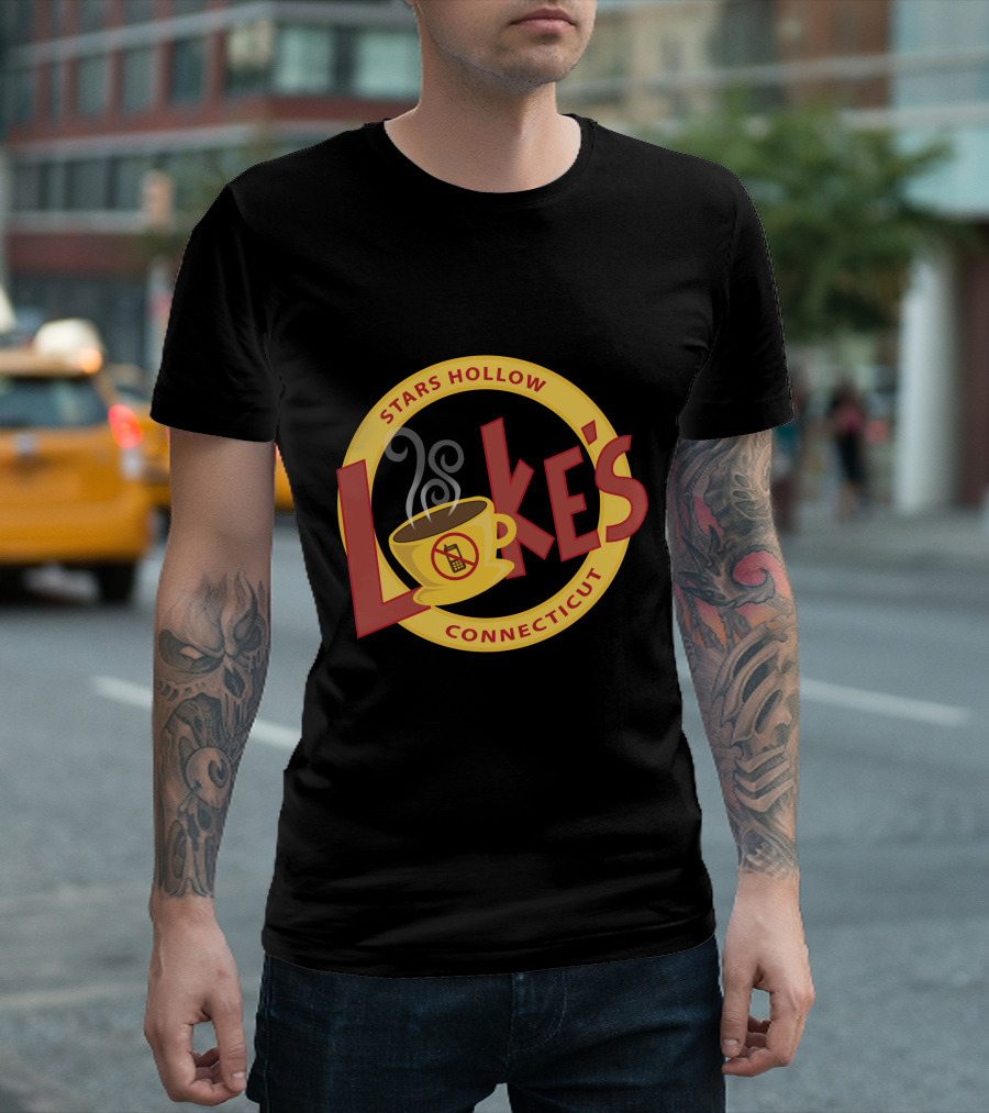 Luke's Stars Hollow Connecticut Coffee Shop Gilmore Girls T-Shirt