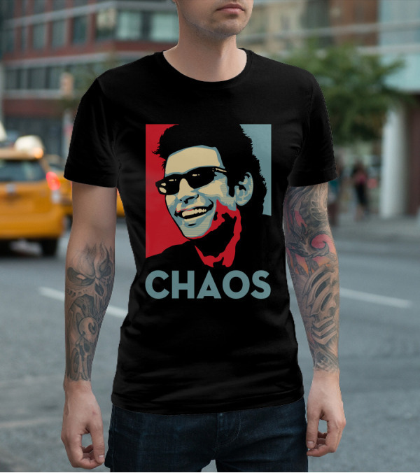Ian Malcolm Chaos Pop T-Shirt