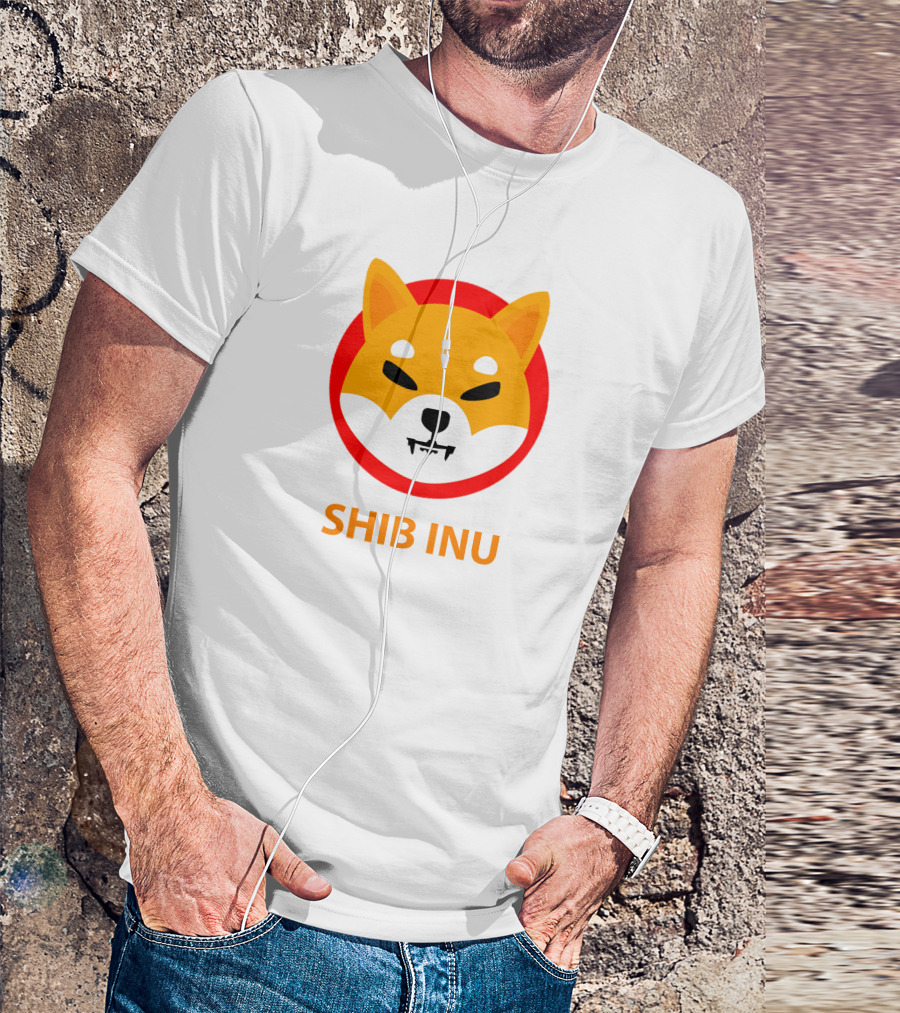 SHIB INU Shiba Inu Coin Logo [laluahmad.com] T-Shirt