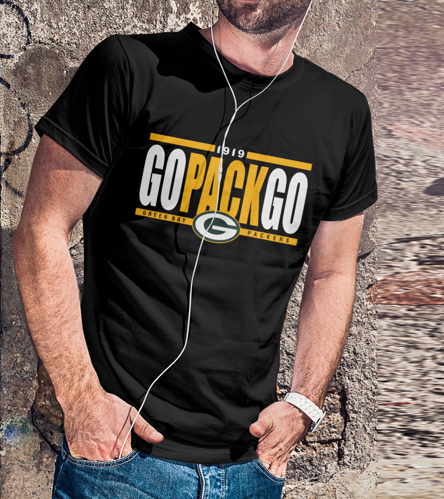 1919 Go Pack Go Green Bay Packers T-Shirt