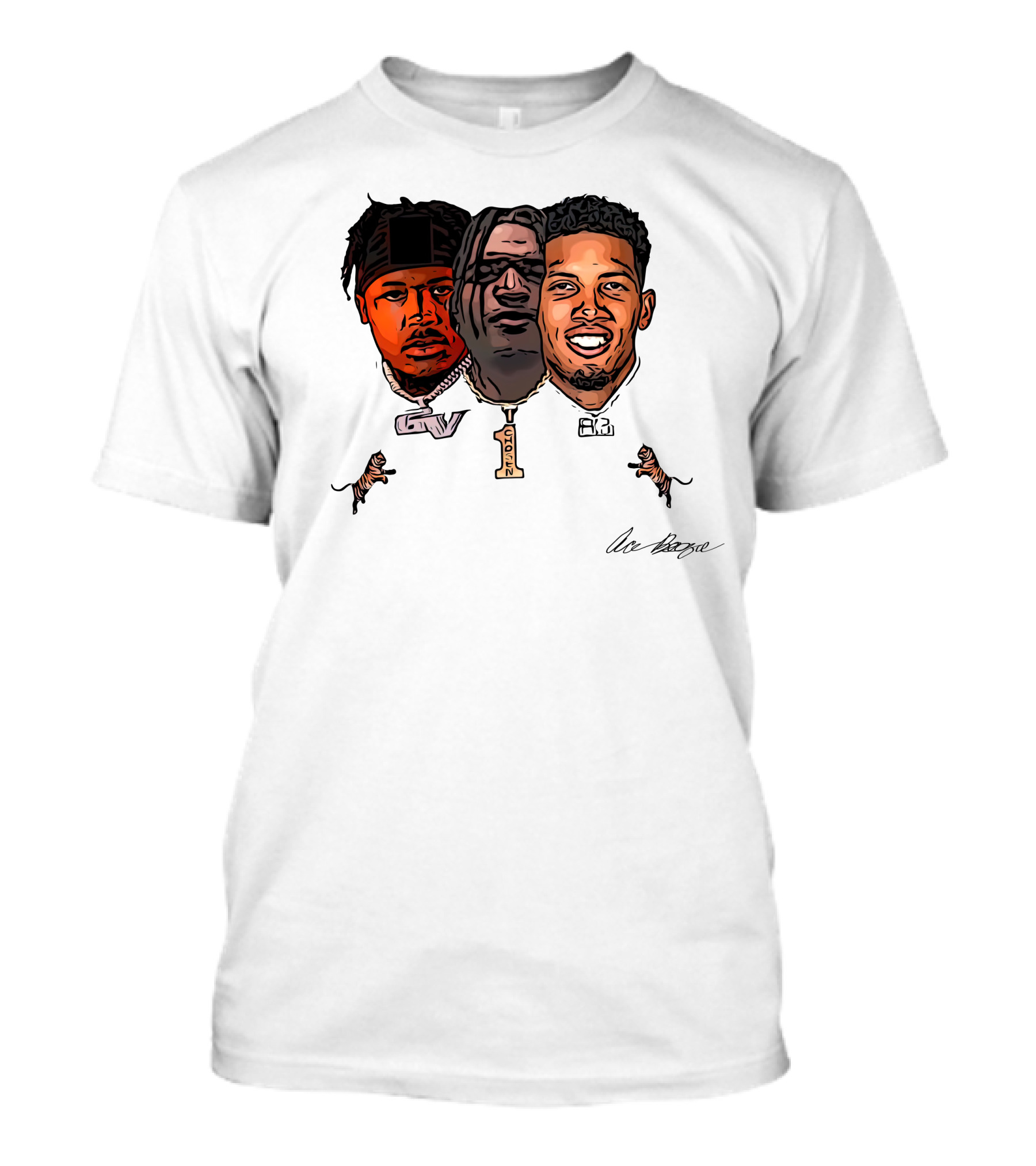 GV Tyson RG Tres Amigos White T-Shirt