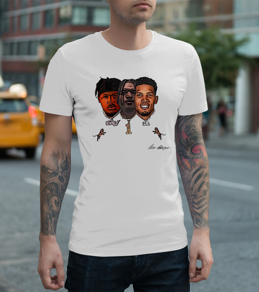 Tres Amigos New GV Tyson AB Art by Ace Boogie T-Shirt