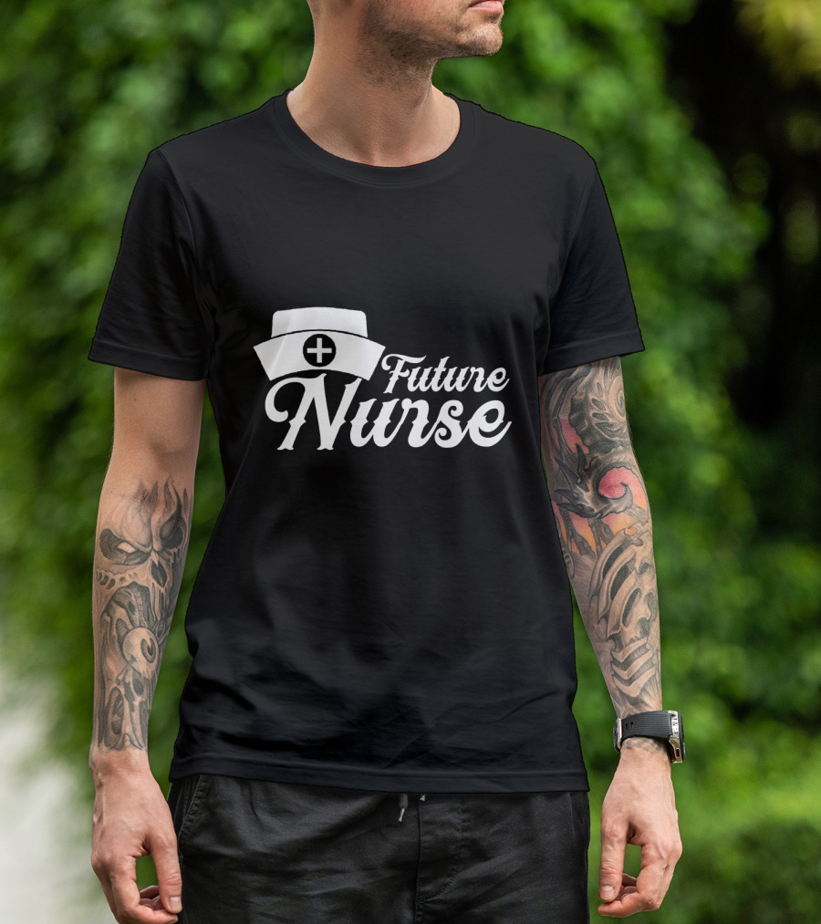 Future Nurse Nursing Cap T-Shirt