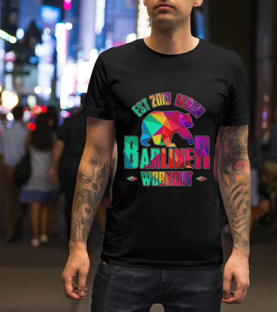 EST 2013 Berlin Barliner Workout T-Shirt