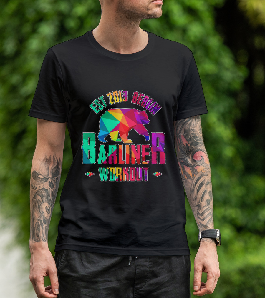 EST 2013 Berlin Barliner Workout T-Shirt